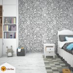Spalvinami tapetai "Cosmos doodle" Spalvinami tapetai | Colorbee.lt